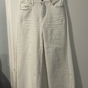 Banana Republic White Flare Jeans